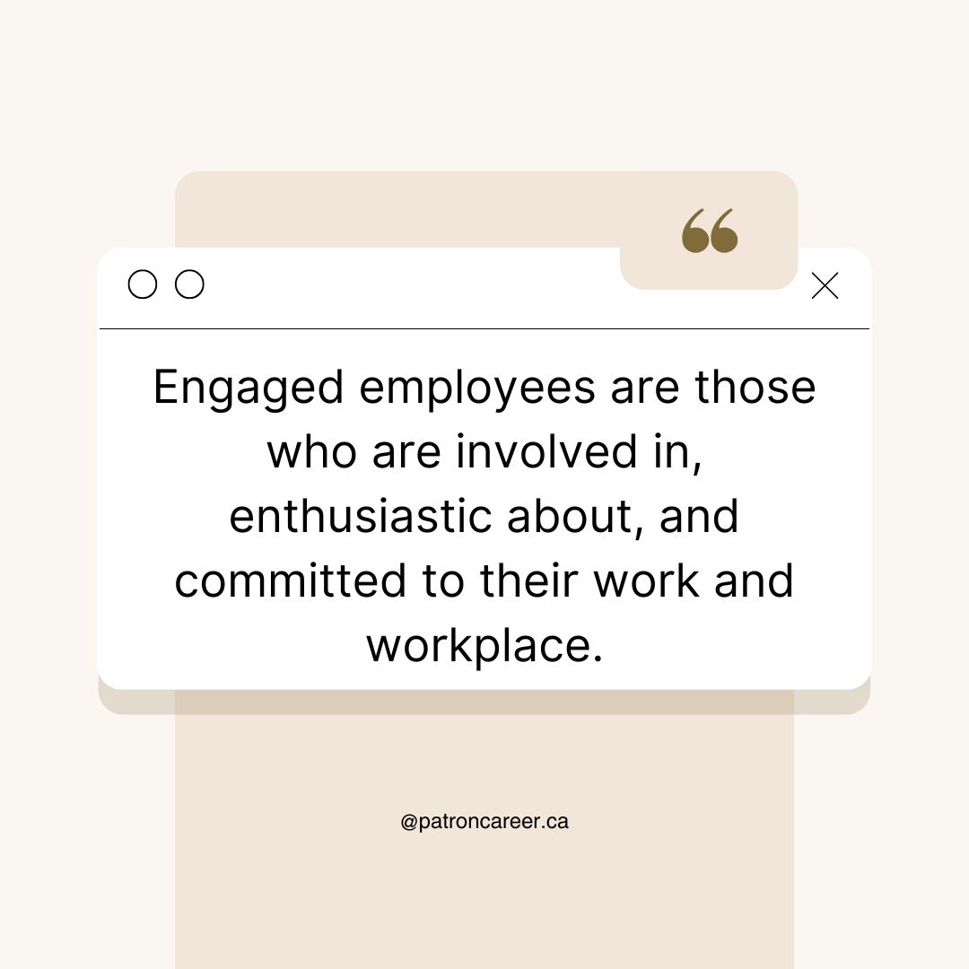 What is Employee Engagement in canada