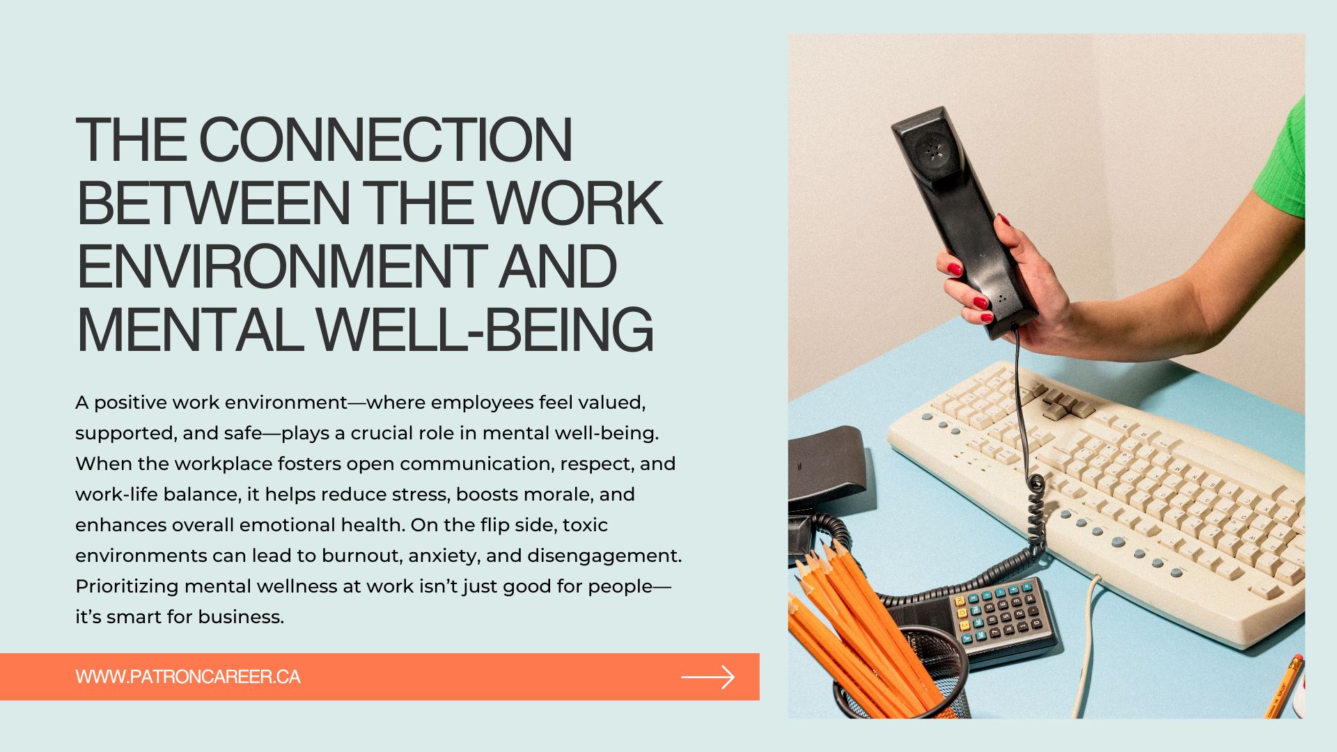 Workplace And Mental Health: Is There a Connection?