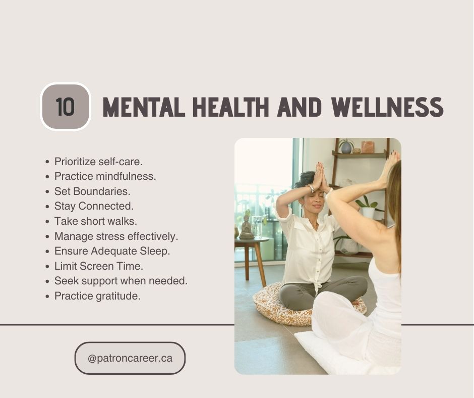 mental health an wellness