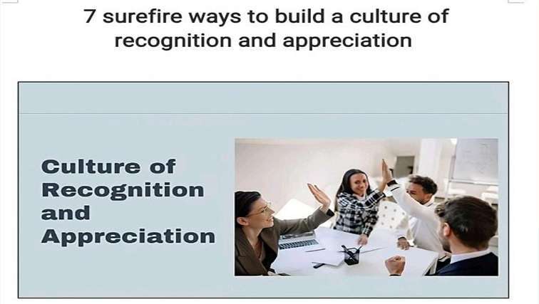 Culture of Recognition in canada