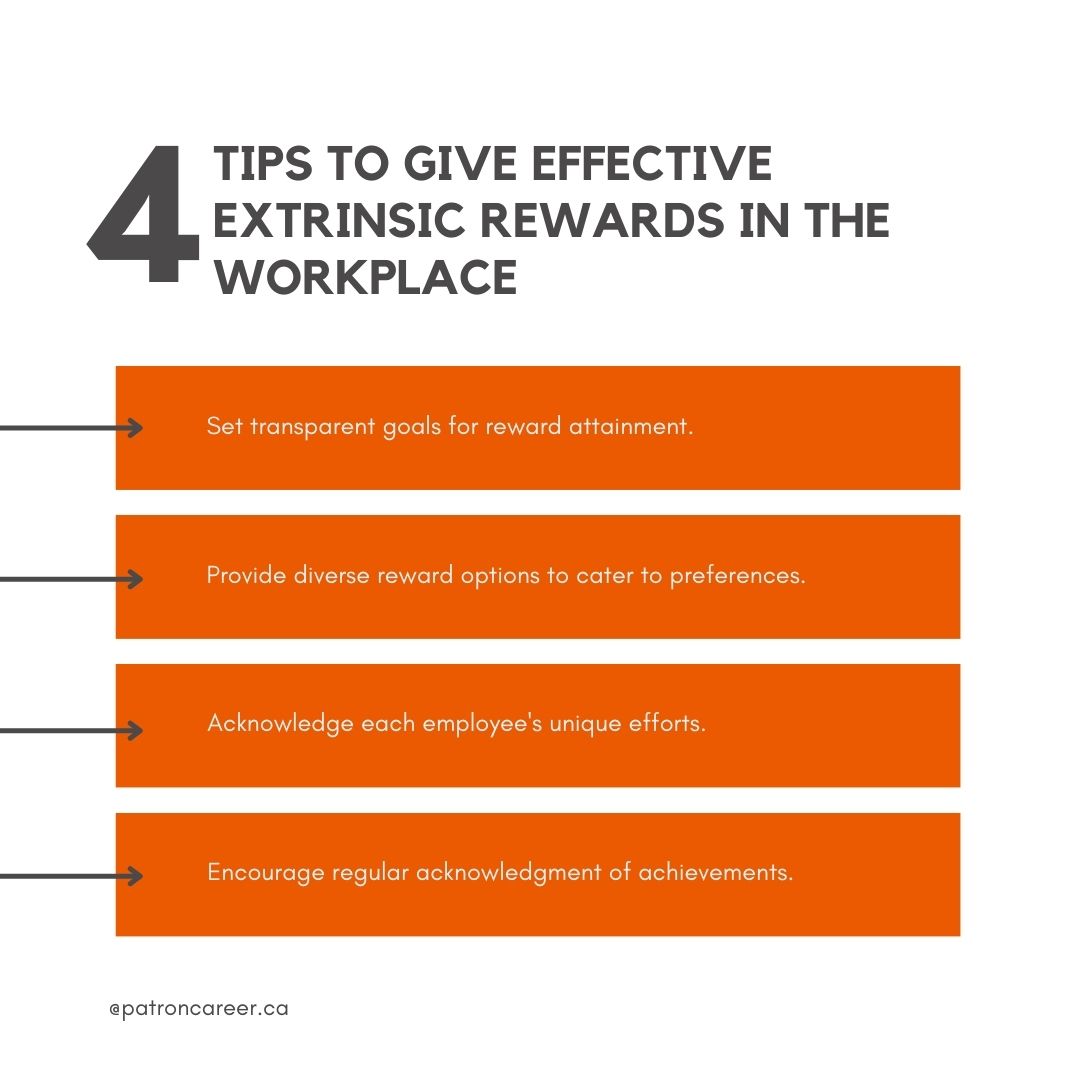 4 tips to give effective extrinsic rewards