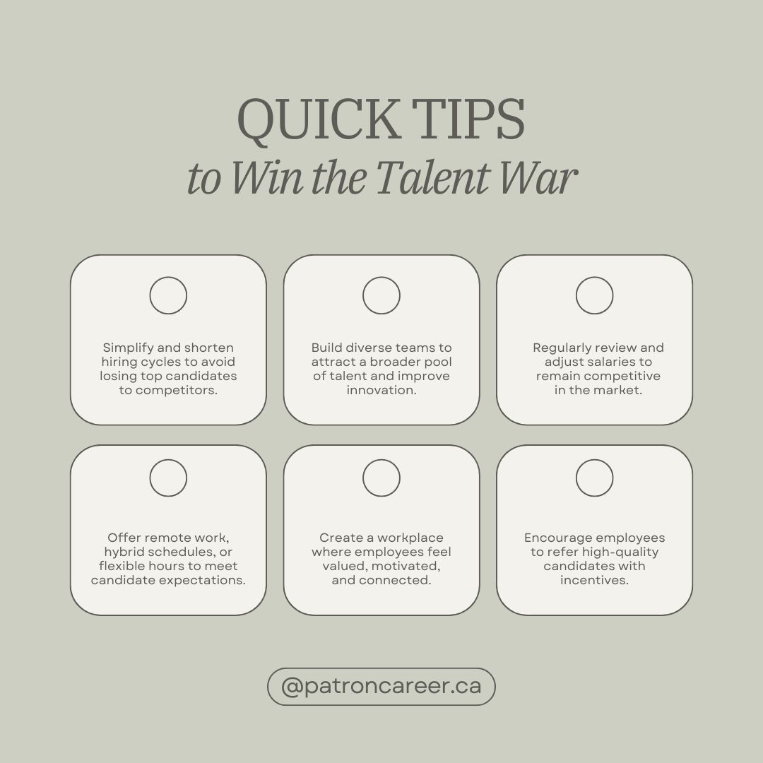 quick tips to win the talent war