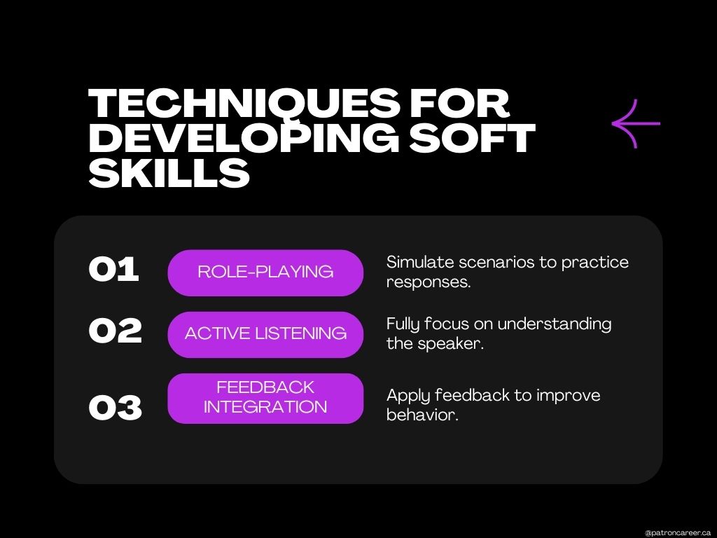 Top techniques foe developing soft skills