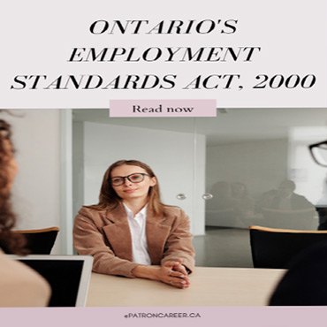 ALL ABOUT THE EMPLOYMENT STANDARDS ACT OF ONTARIO