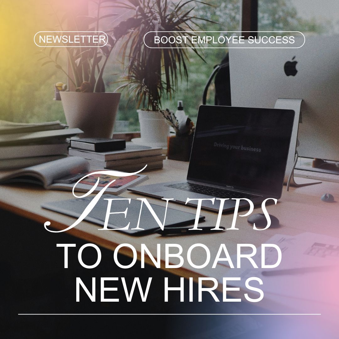 Onboarding a New Hire Plan in canada