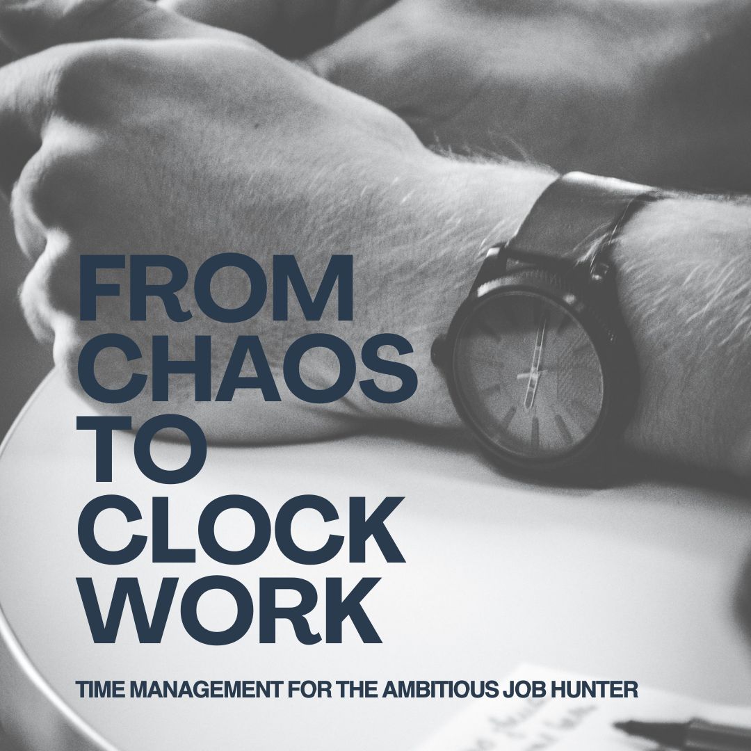 Time Management for Job Seekers