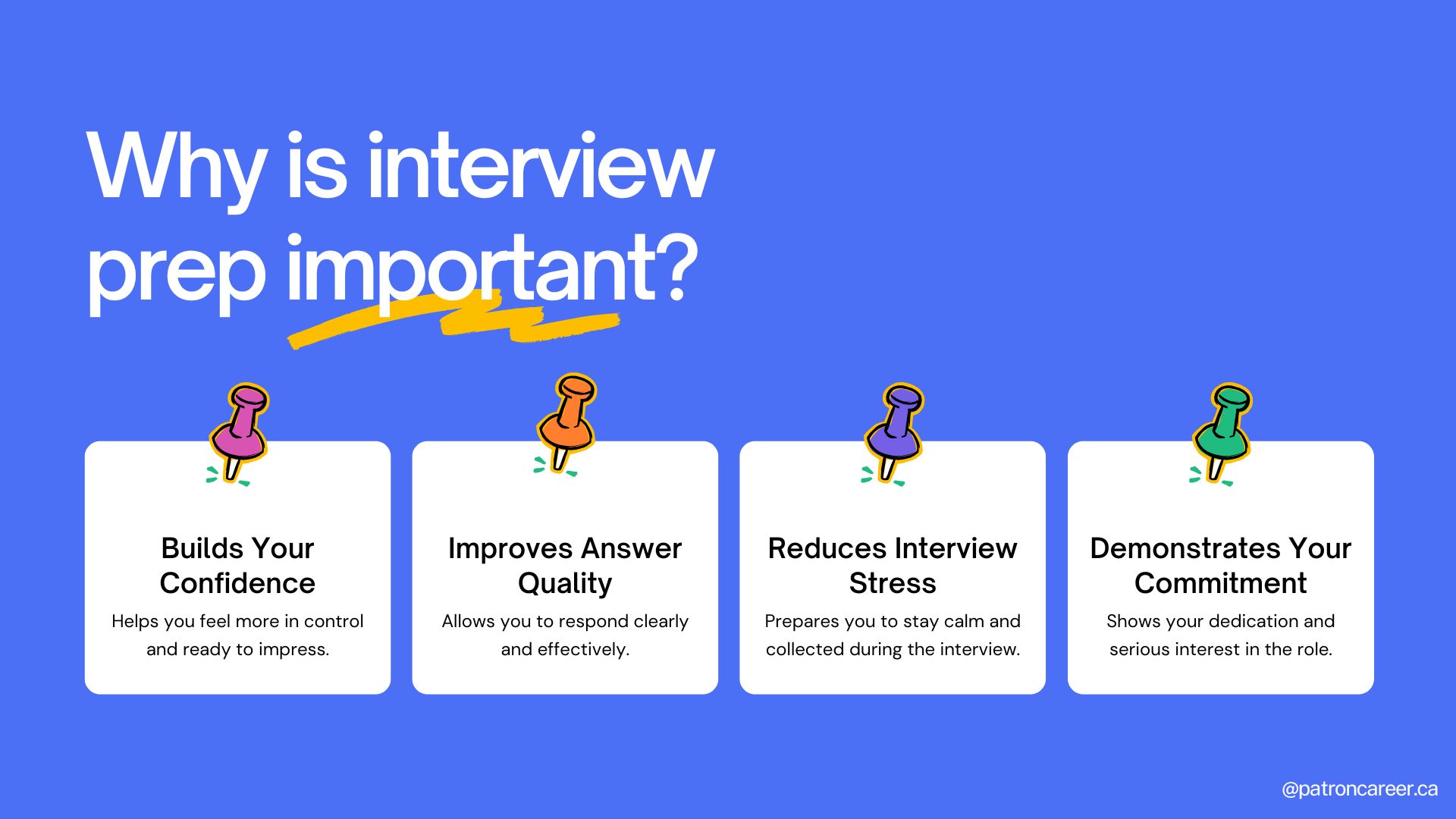 why is interview prep important