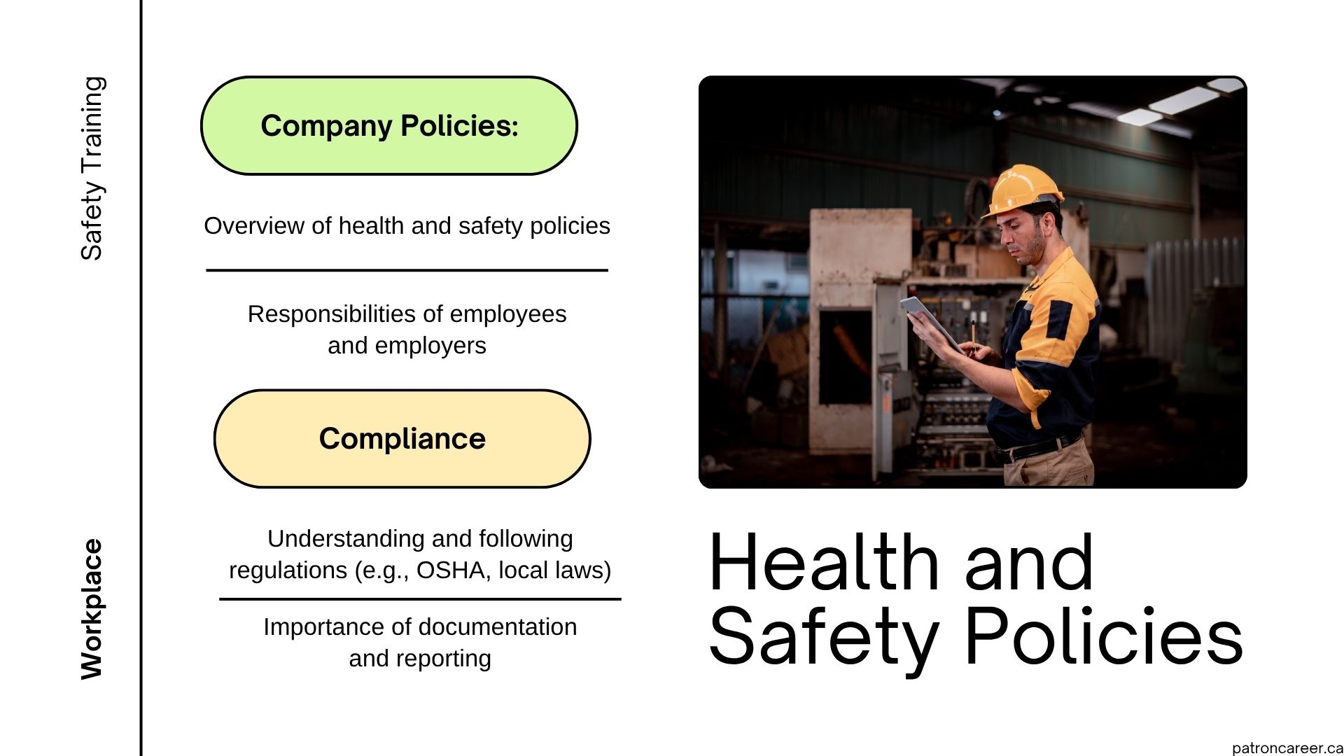 Health and Safety Policies in Canada